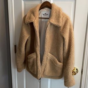 Hollister Sherpa teddy jacket